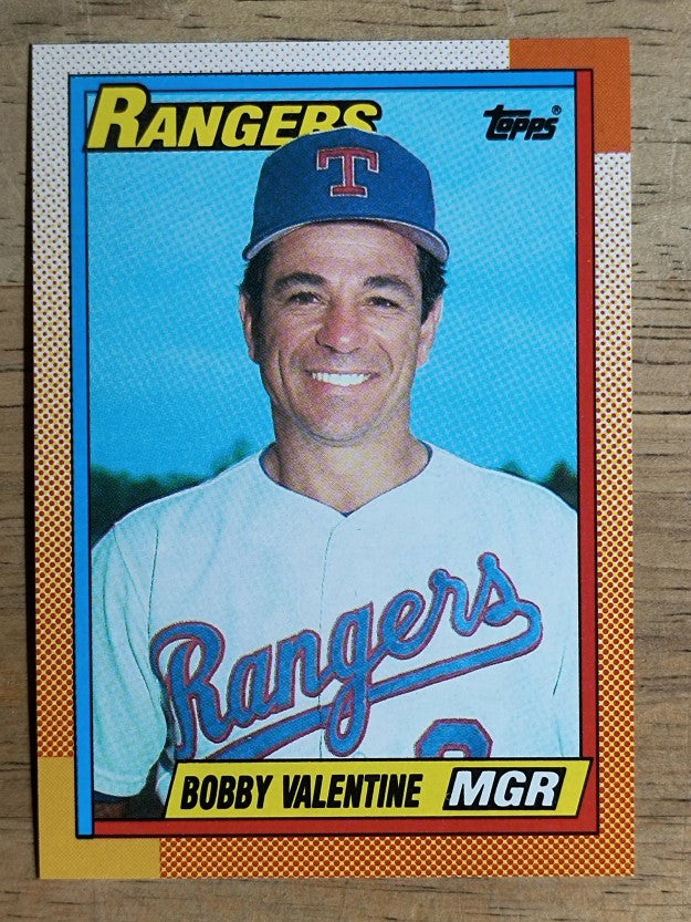 1990 Topps #729 Bobby Valentine MG