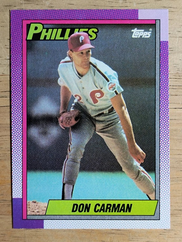 1990 Topps #731 Don Carman