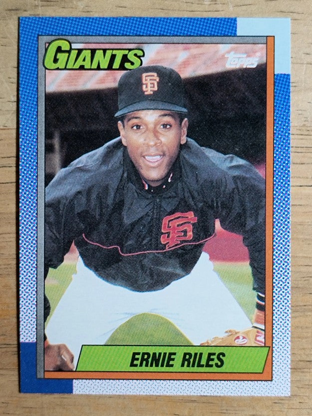 1990 Topps #732 Ernest Riles