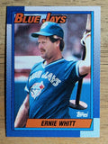 1990 Topps #742 Ernie Whitt