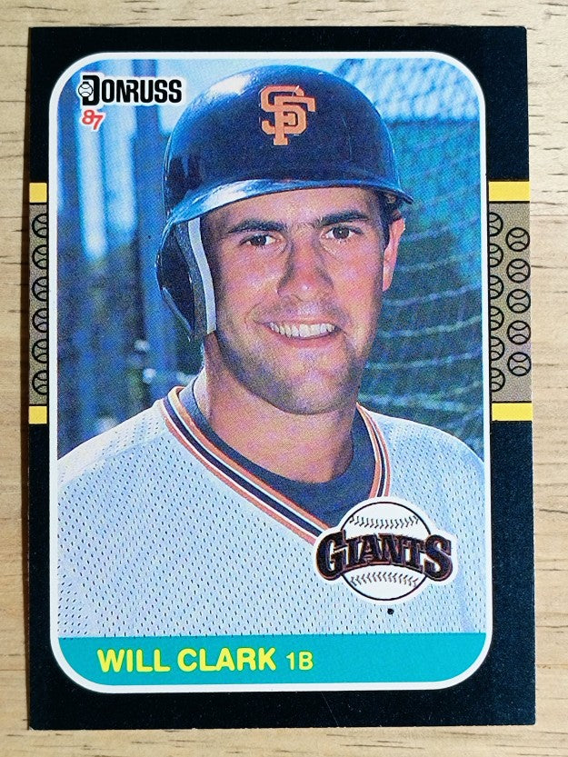 1987 Donruss #66 Will Clark RC