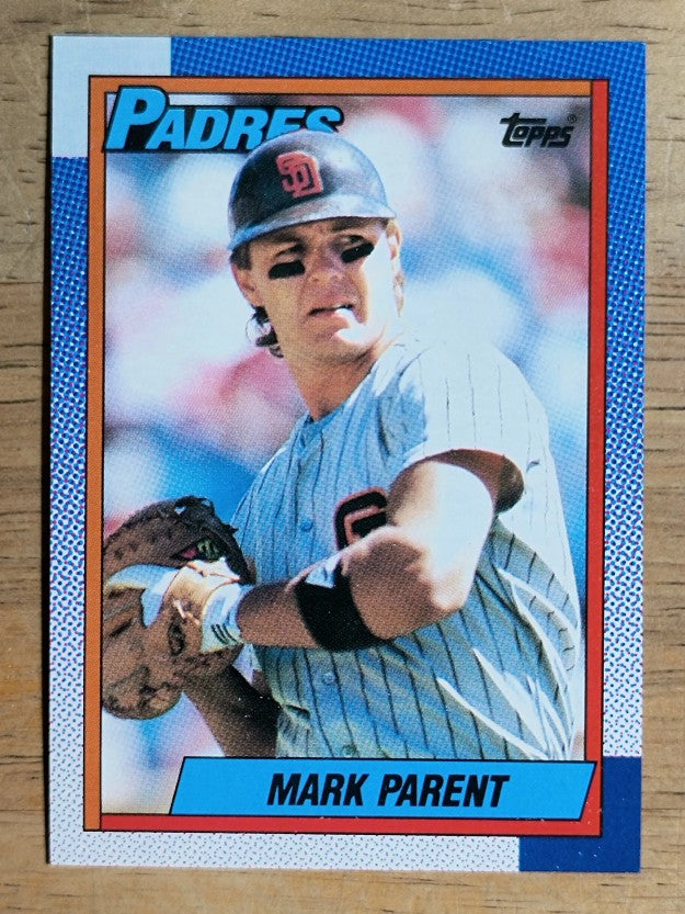 1990 Topps #749 Mark Parent