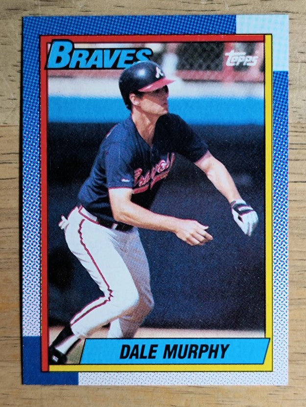 1990 Topps #750 Dale Murphy