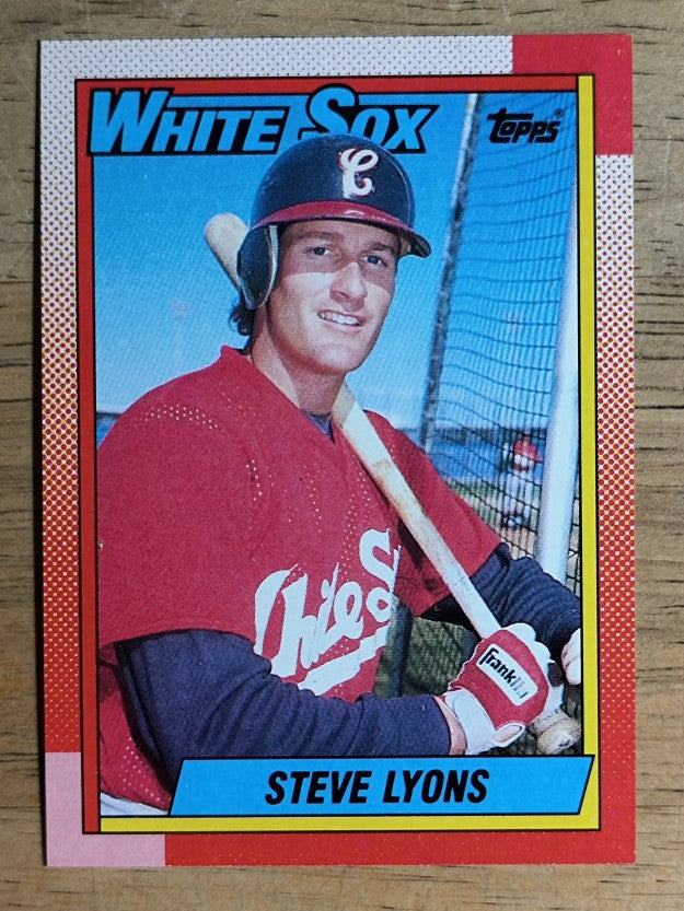 1990 Topps #751 Steve Lyons