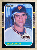 1987 Donruss #66 Will Clark RC
