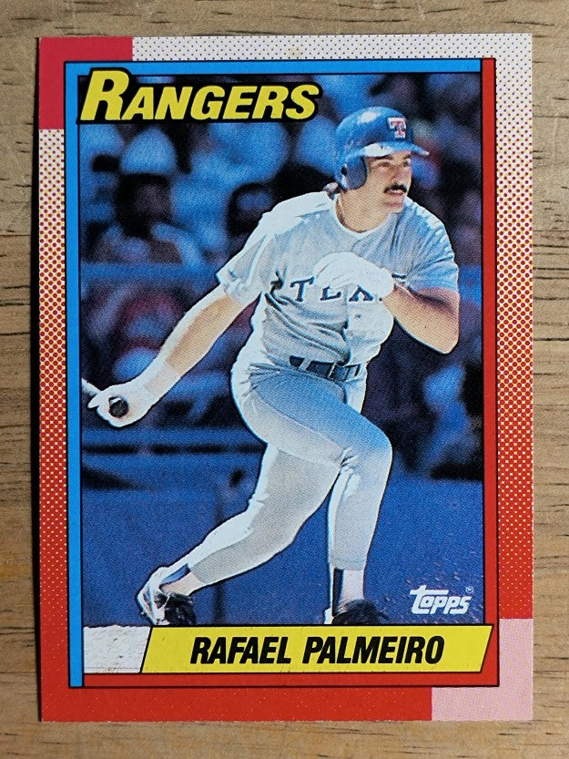 1990 Topps #755 Rafael Palmeiro