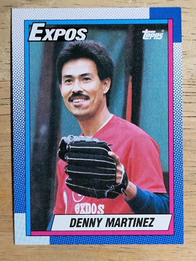 1990 Topps #763 Dennis Martinez