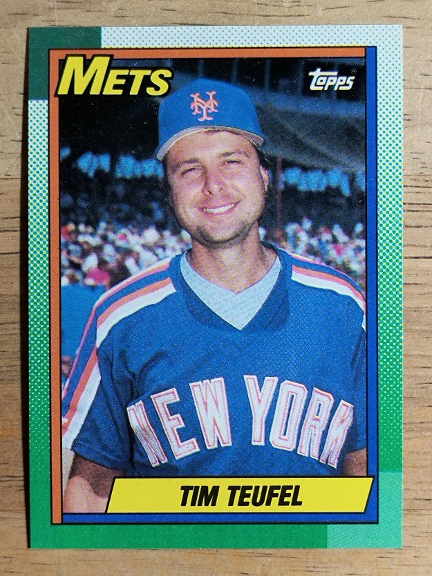 1990 Topps #764 Tim Teufel