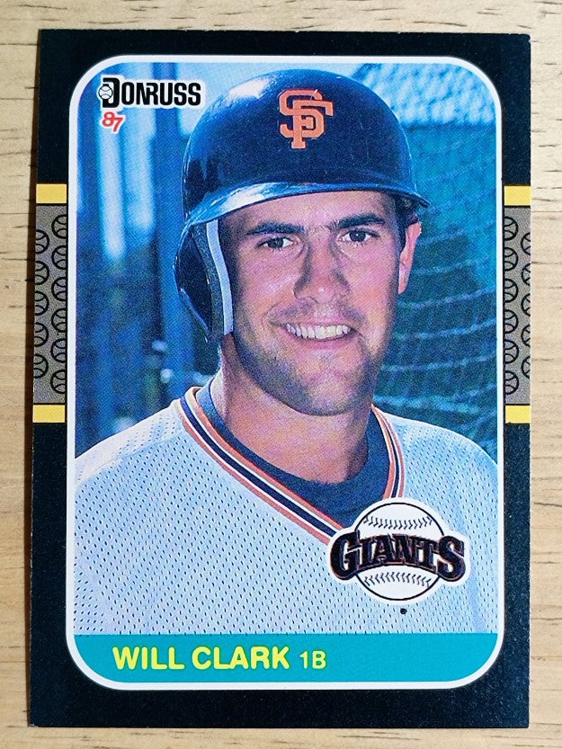 1987 Donruss #66 Will Clark RC