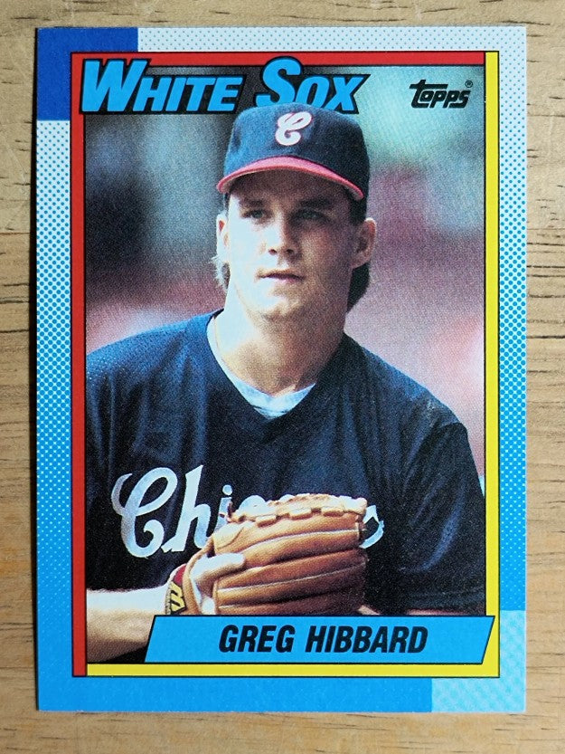 1990 Topps #769 Greg Hibbard RC
