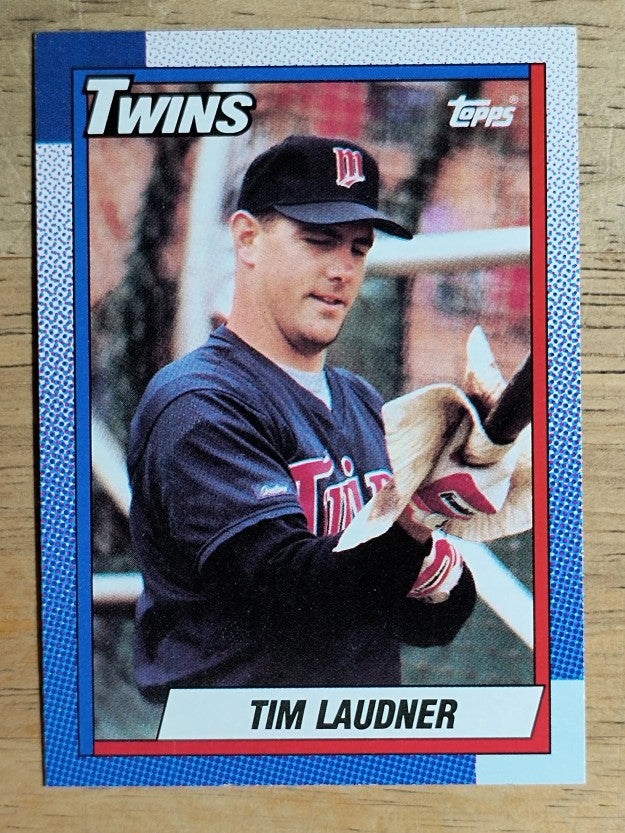 1990 Topps #777 Tim Laudner