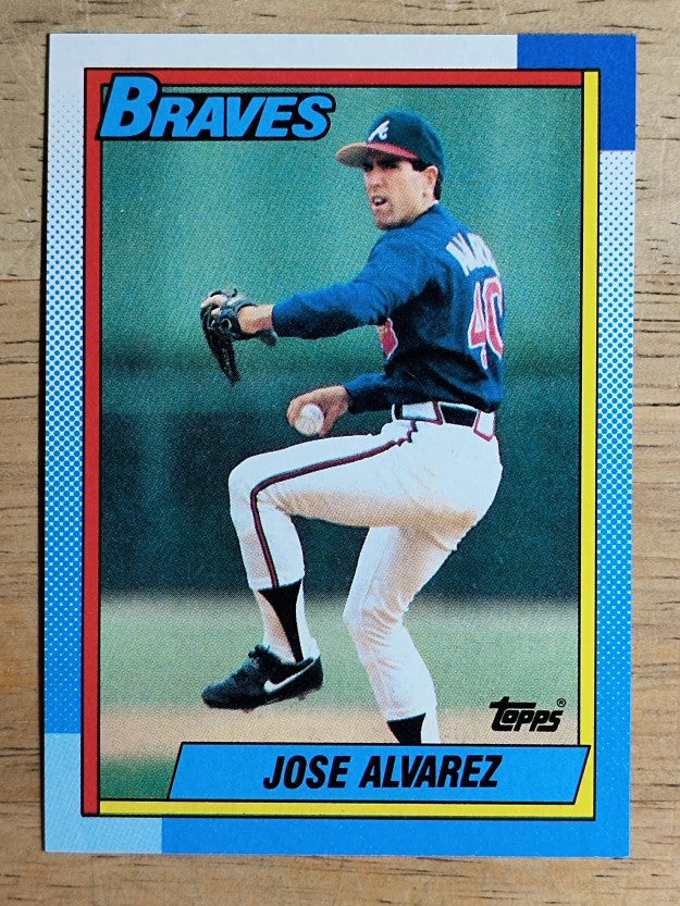 1990 Topps #782 Jose Alvarez