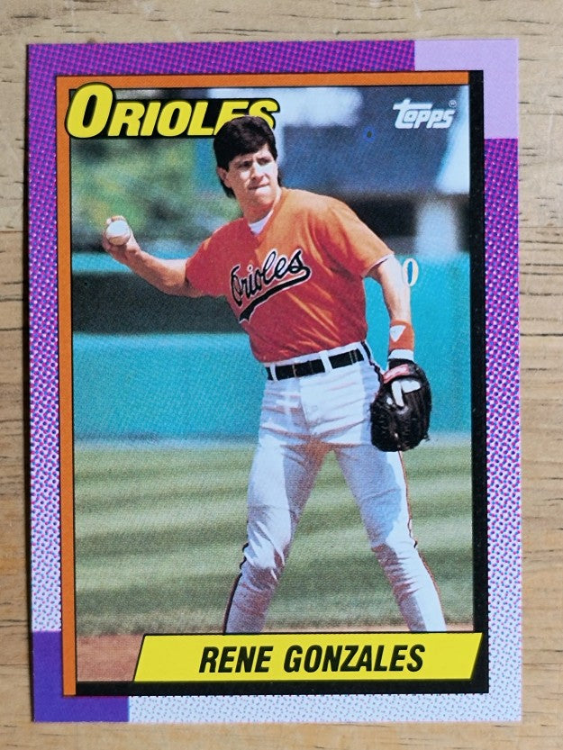 1990 Topps #787 Rene Gonzales