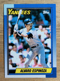 1990 Topps #791 Alvaro Espinoza
