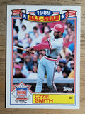 1990 Topps Glossy All-Stars #5 Ozzie Smith