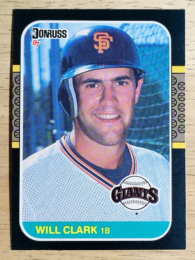 1987 Donruss #66 Will Clark RC