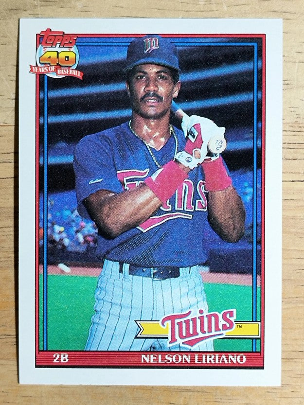 1991 Topps #18 Nelson Liriano