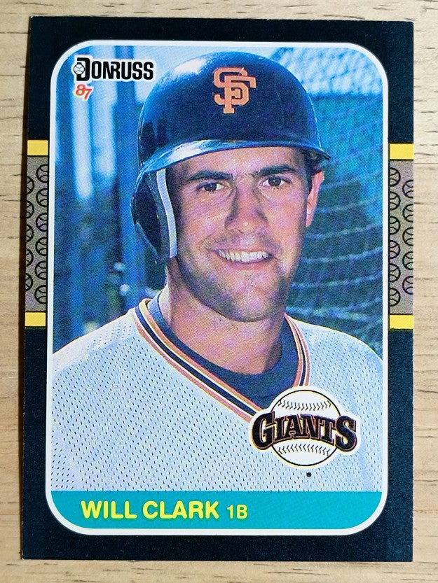 1987 Donruss #66 Will Clark RC