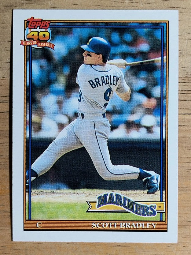 1991 Topps #38 Scott Bradley