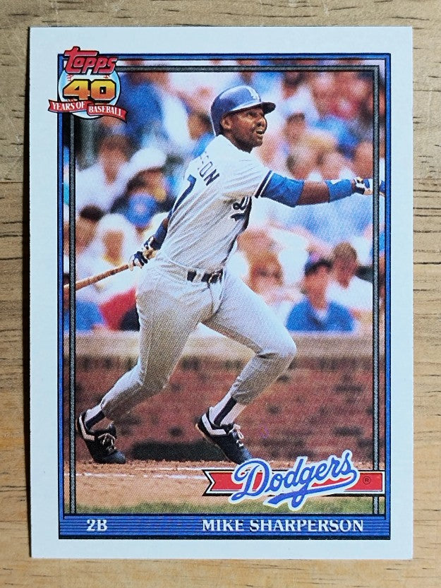 1991 Topps #53 Mike Sharperson
