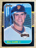 1987 Donruss #66 Will Clark RC