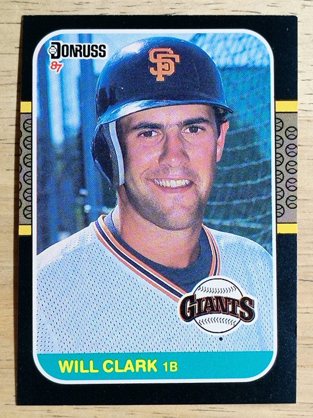 1987 Donruss #66 Will Clark RC