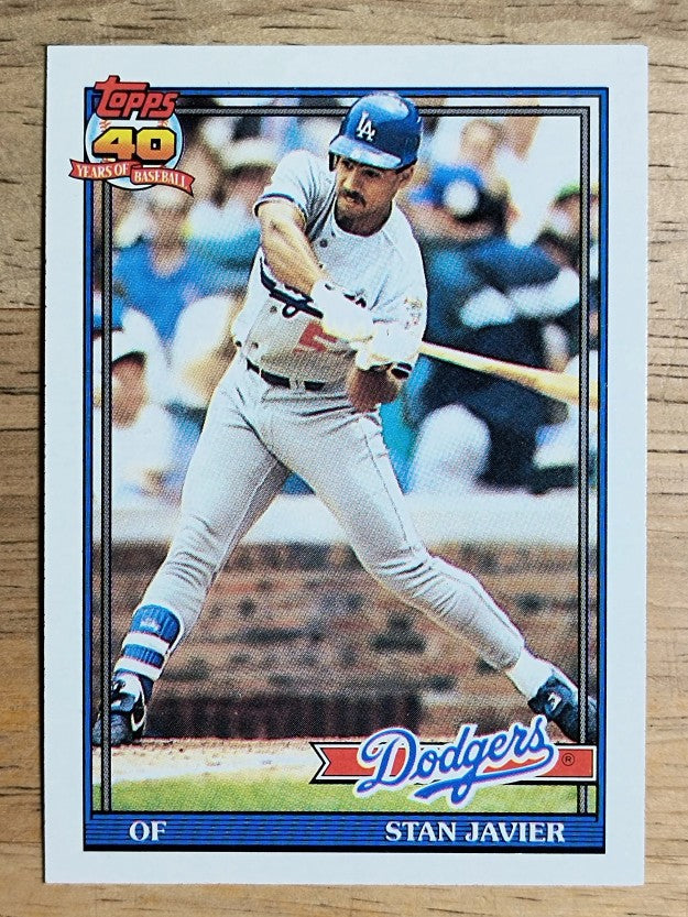 1991 Topps #61 Stan Javier