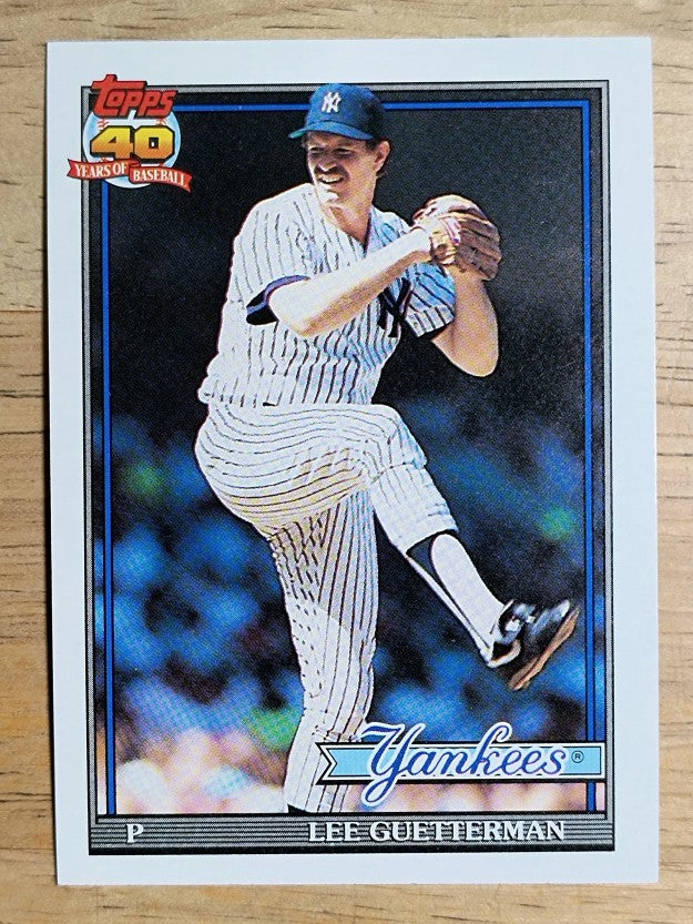 1991 Topps #62 Lee Guetterman