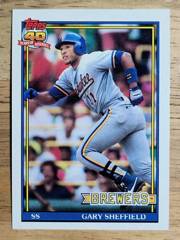 1991 Topps #68 Gary Sheffield