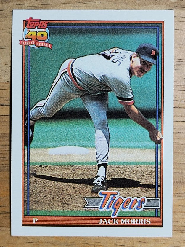 1991 Topps #75 Jack Morris