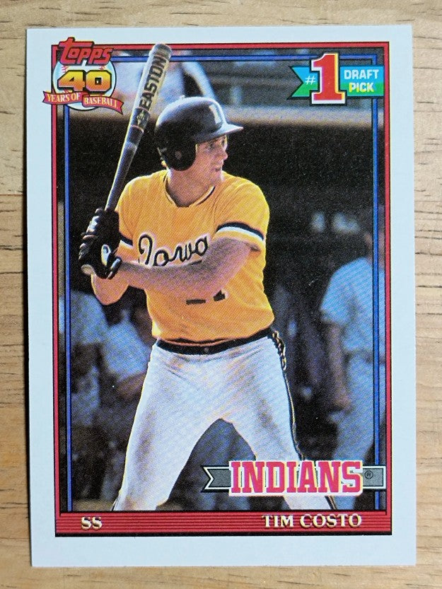1991 Topps #103 Tim Costo RC