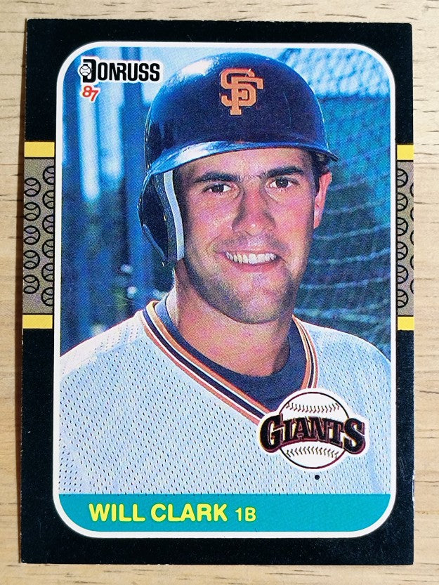 1987 Donruss #66 Will Clark RC