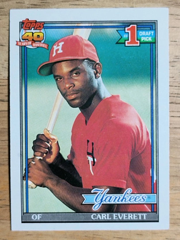 1991 Topps #113 Carl Everett RC
