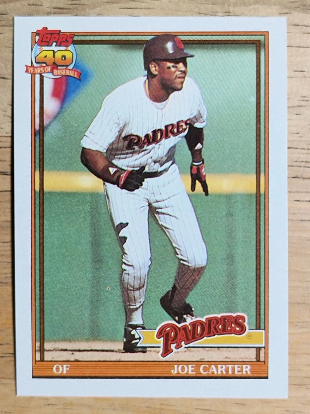 1991 Topps #120 Joe Carter