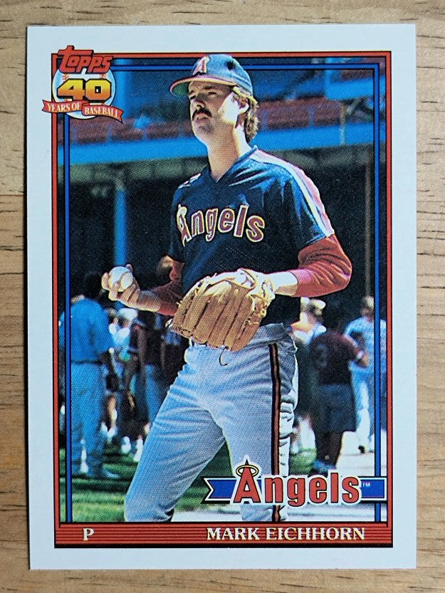 1991 Topps #129 Mark Eichhorn
