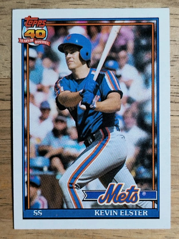 1991 Topps #134 Kevin Elster