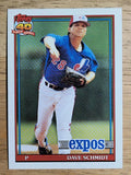1991 Topps #136 Dave Schmidt