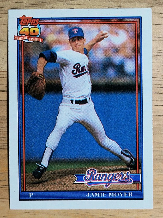 1991 Topps #138 Jamie Moyer