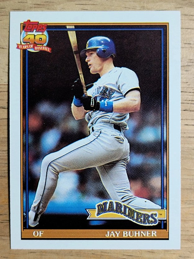 1991 Topps #154 Jay Buhner