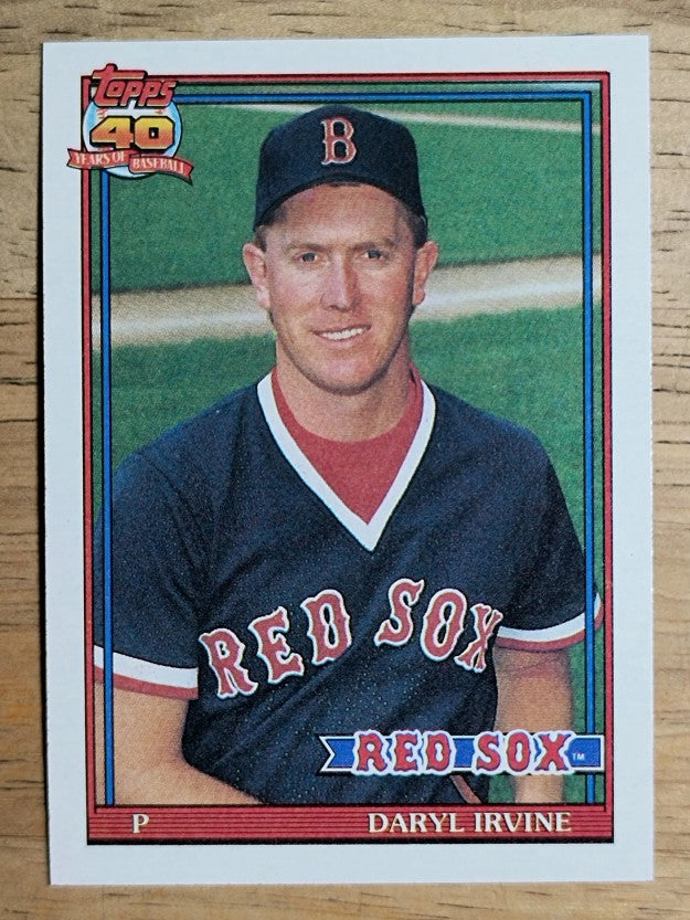 1991 Topps #189 Daryl Irvine RC