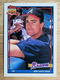 1991 Topps #196 Jim Vatcher RC