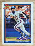 1991 Topps #200 Darryl Strawberry