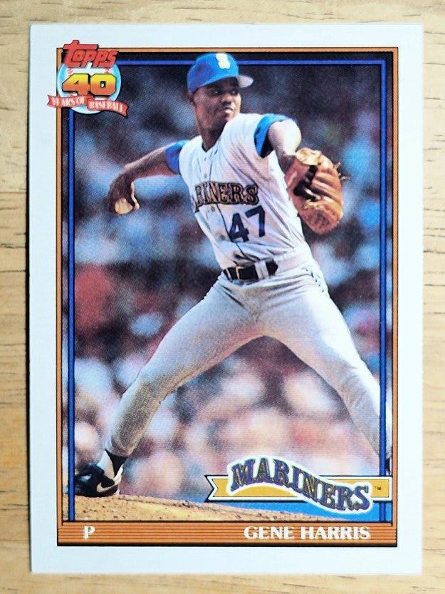 1991 Topps #203 Gene Harris