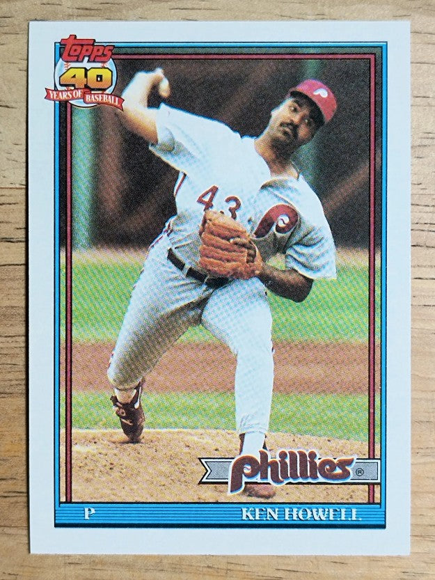 1991 Topps #209 Ken Howell