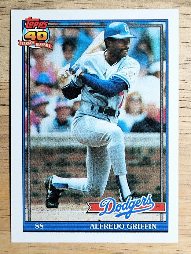 1991 Topps #226 Alfredo Griffin