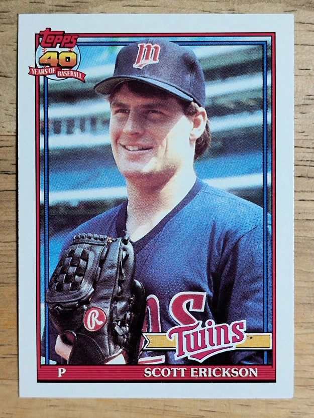 1991 Topps #234 Scott Erickson