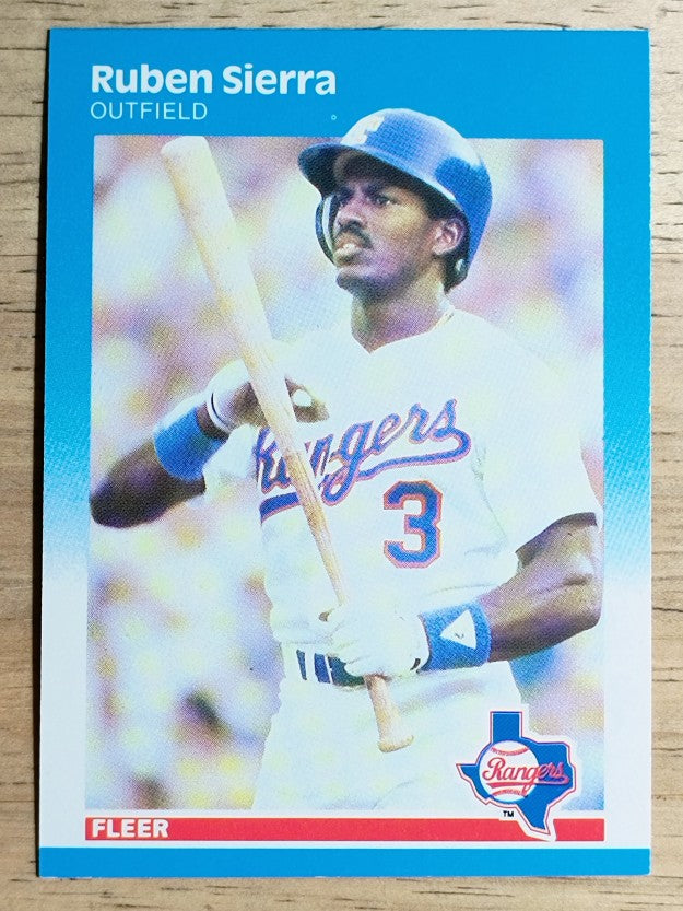 1987 Fleer #138 Ruben Sierra RC