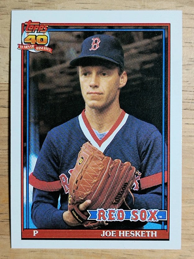1991 Topps #269 Joe Hesketh