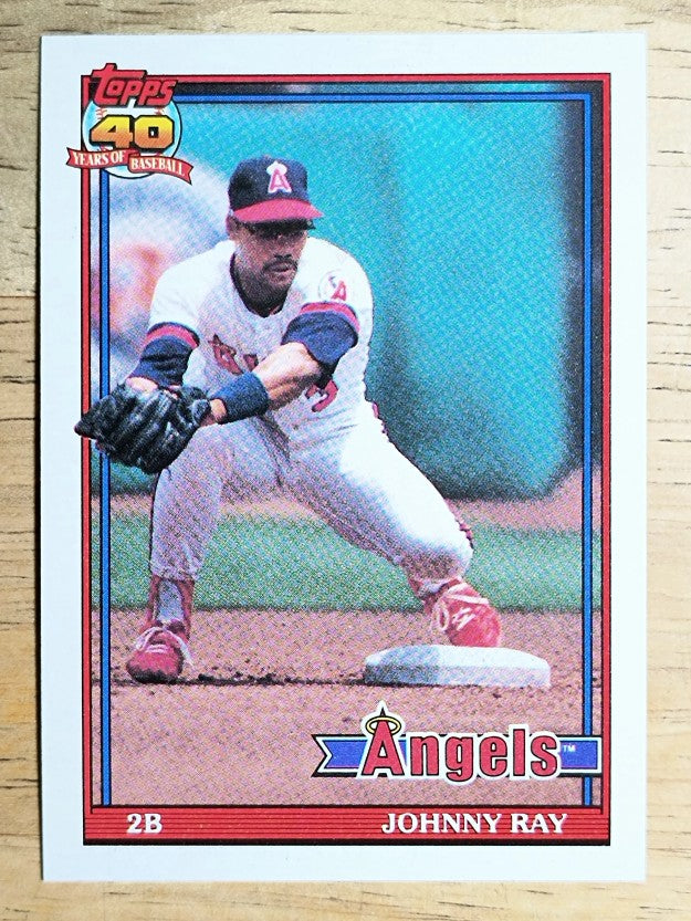 1991 Topps #273 Johnny Ray