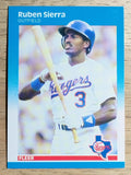 1987 Fleer #138 Ruben Sierra RC